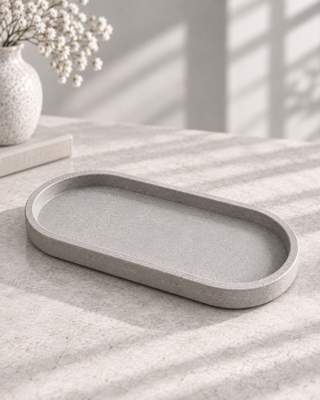 ESH & OR concrete candle tray